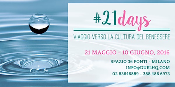 #21Days - "CONSIGLI DI PRODUTTIVITÀ PER DONNE INCREDIBILI COME TE"