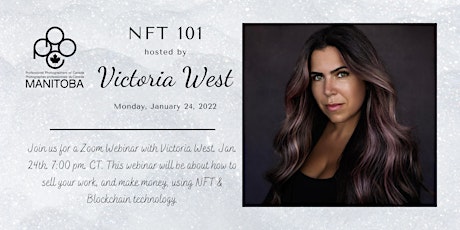 4301-0041 PPOC-Manitoba Presents: NFT 101 hosted by Victoria West tickets