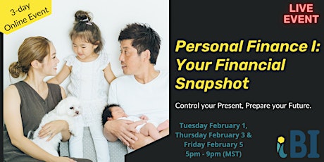 Personal Finance I: Your Financial Snapshot tickets