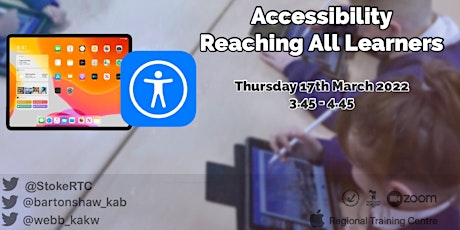 Image principale de Reaching all learners - accessibility with ipad