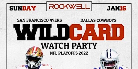 WILDCARD WATCH PARTY NFL PLAYOFFS 2022