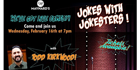 Live Stand-Up Comedy Night at Maynard's in Silverdale! tickets