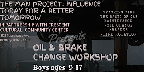 Oil & Brake Change Workshop tickets