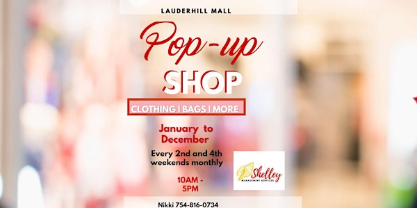 Lauderhill Mall Pop-Up Shops
