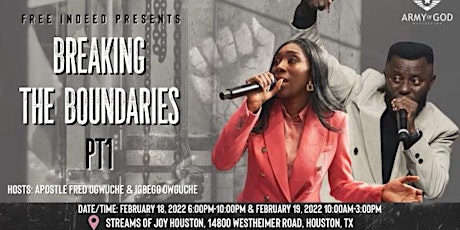 Free Indeed Presents: Breaking The Boundaries Pt. 1 tickets