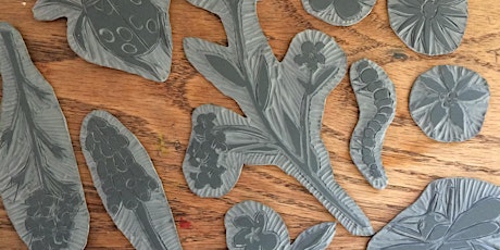 Lino printing inspired by nature tickets