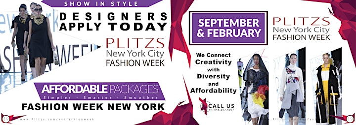 NEW YORK FASHION WEEK MERCH CLOTHING AND APPAREL BRAND EXHIBIT PACKAGE 1A image