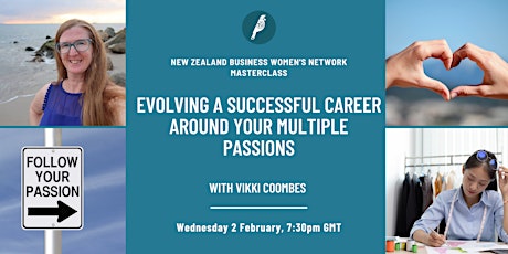Masterclass: Evolving a successful career around your multiple passions Tickets