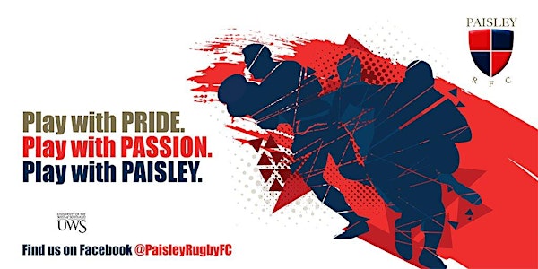 Paisley RFC Youth Rugby Training - S1/2 Boys