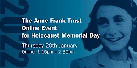 The Anne Frank Trust Annual Lunch 2022 - Online tickets