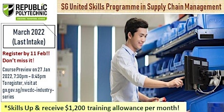 SGUS SG United Skills Programme in Supply Chain Management primary image