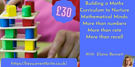 EYFS 2022: Building a Maths Curriculum to Nurture Mathematical Minds primary image