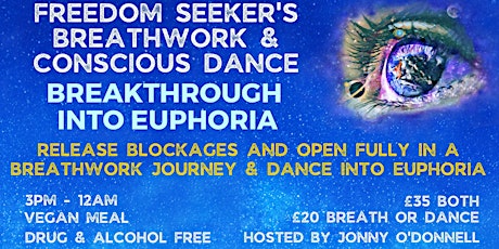 FREEDOM SEEKERS BREATHWORK & CONSCIOUS DANCE EVENT tickets