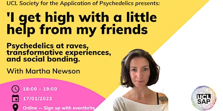 'I get high with a little help from my friends': Martha Newson tickets