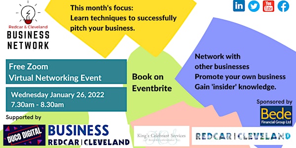 Redcar & Cleveland Business Network - January Zoom Virtual Event