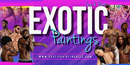 Imagem principal do evento Dallas Exotic Paintings Friday  BYOB Model Paint & Sip