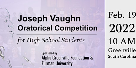 2022 Joseph Vaugh Oratorical Final Competition tickets