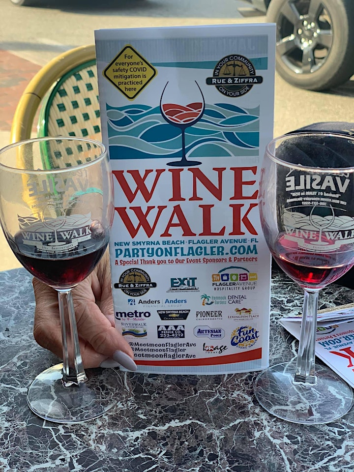 Wine Walk on Flagler Avenue a Monthly Wine Tasting Event image