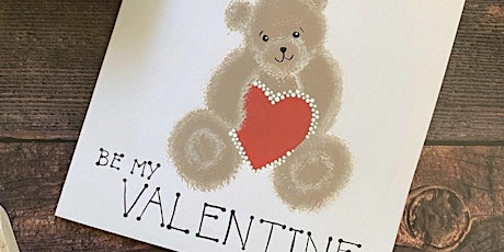 Folk It Valentines Teddy Bear Paint Workshop - No Artistic  Talent Required tickets