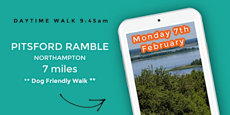 PITSFORD RESERVOIR RAMBLE | 7 MILES | MODERATE | NORTHANTS tickets