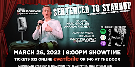 Sentenced To Standup tickets
