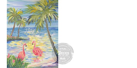 Flamingo Fun in Paradise Painting Fundraiser tickets