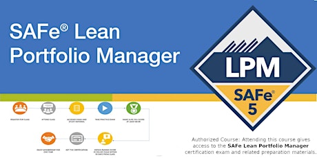 Lean Portfolio Management with Certified SAFe® Lean Portfolio Manager tickets