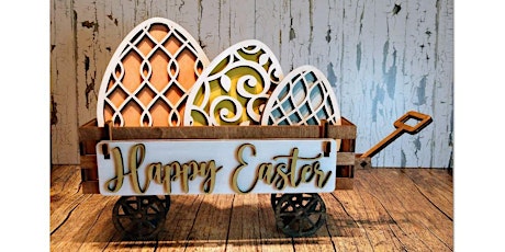 Two Trees DIY:  Interchangeable Wagon Happy Easter