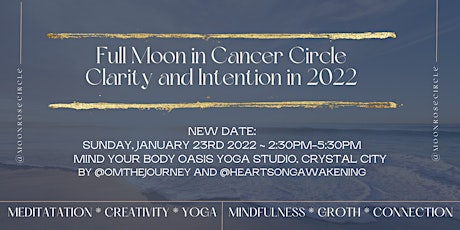 January Full Moon in Cancer Circle: Clarity and Intentions in the New Year tickets