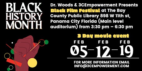 Black Film Festival in Bay County tickets