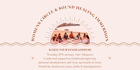 Women's Circle & Sound Healing Immersion tickets