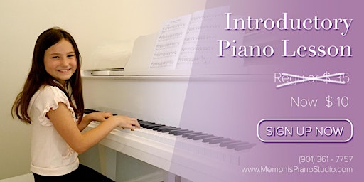 Introductory Piano Lesson $10 primary image