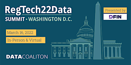 RegTech22 Data Summit tickets