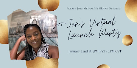 Jen's Virtual Launch Party tickets