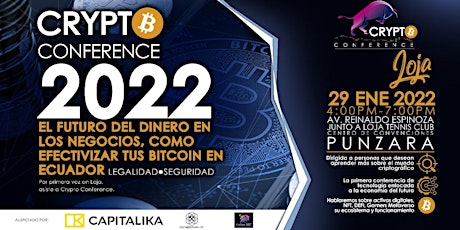Crypto Conference Loja entradas