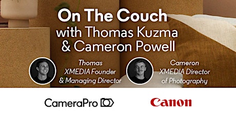 On The Couch with Thomas Kuzma & Cameron Powell | Supported by Canon tickets