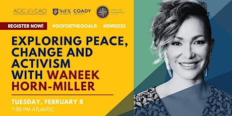 Exploring Peace, Change and Activism with Waneek Horn-Miller tickets