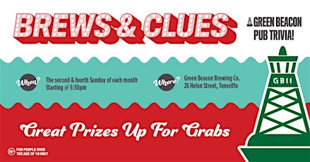 Brews & Clues - Trivia at Green Beacon tickets