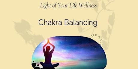 Chakra Balancing Exercise and meditation tickets