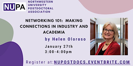 Networking 101: Making connections in industry and academia tickets