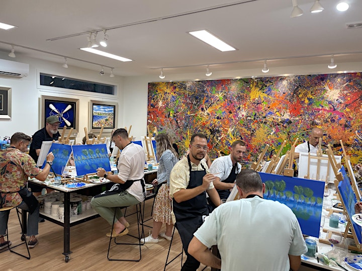 
		Art with Hart - A paint and sip experience with David Hart image
