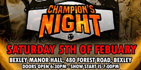 AWS Presents: Champions Night tickets