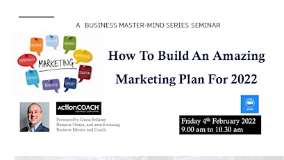 How To Build An Amazing Marketing Plan for 2022 tickets