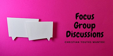 Focus Group Discussion #3 tickets