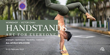 Handstands Are For Everyone with Victor | Feb 2022 tickets