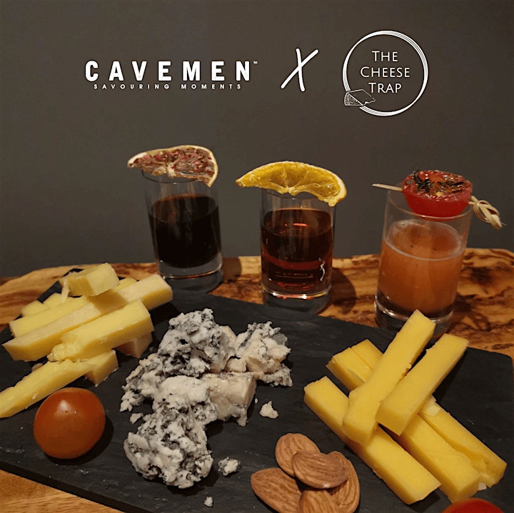 Cavemen x The Cheese Trap: Cocktails & Cheese Tasting image