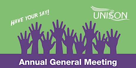 UNISON West Sussex AGM 2022 - Tuesday 29 March - MS TEAMS primary image