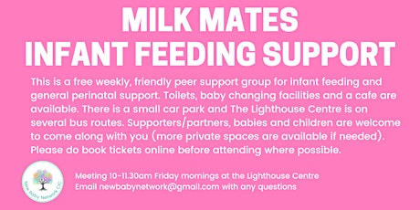 Milk Mates Infant Feeding Support - Dudley tickets