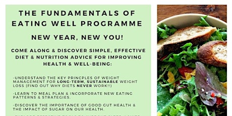 The Fundamentals of Eating Well Programme tickets