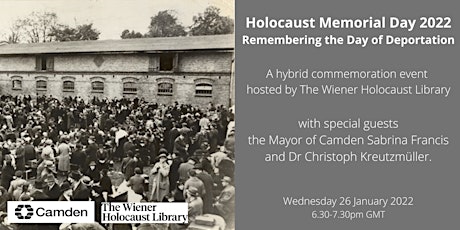 Virtual Commemoration: HMD 2022: Remembering the Day of Deportation tickets
